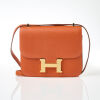 Herm&egrave;s Feu Epsom Mini Constance Bag - 2