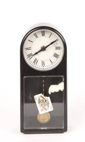 A Battery Operated Lubor Fiedler Card Trick Clock