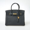 Herm&egrave;s Noir Togo Birkin 30 - 2
