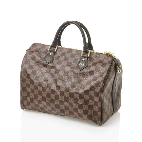 Louis Vuitton Damier Ebene Speedy Bandoulière 30 Bag