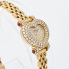 Ladies, 18ct Yellow Gold Heart Shaped Chopard Diamond watch - 3