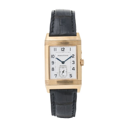 Jaeger Le Coultre Reverso 18ct Rose Gold Wristwatch