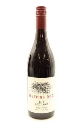 (1) 2010 Sleeping Dogs Pinot Noir, Central Otago