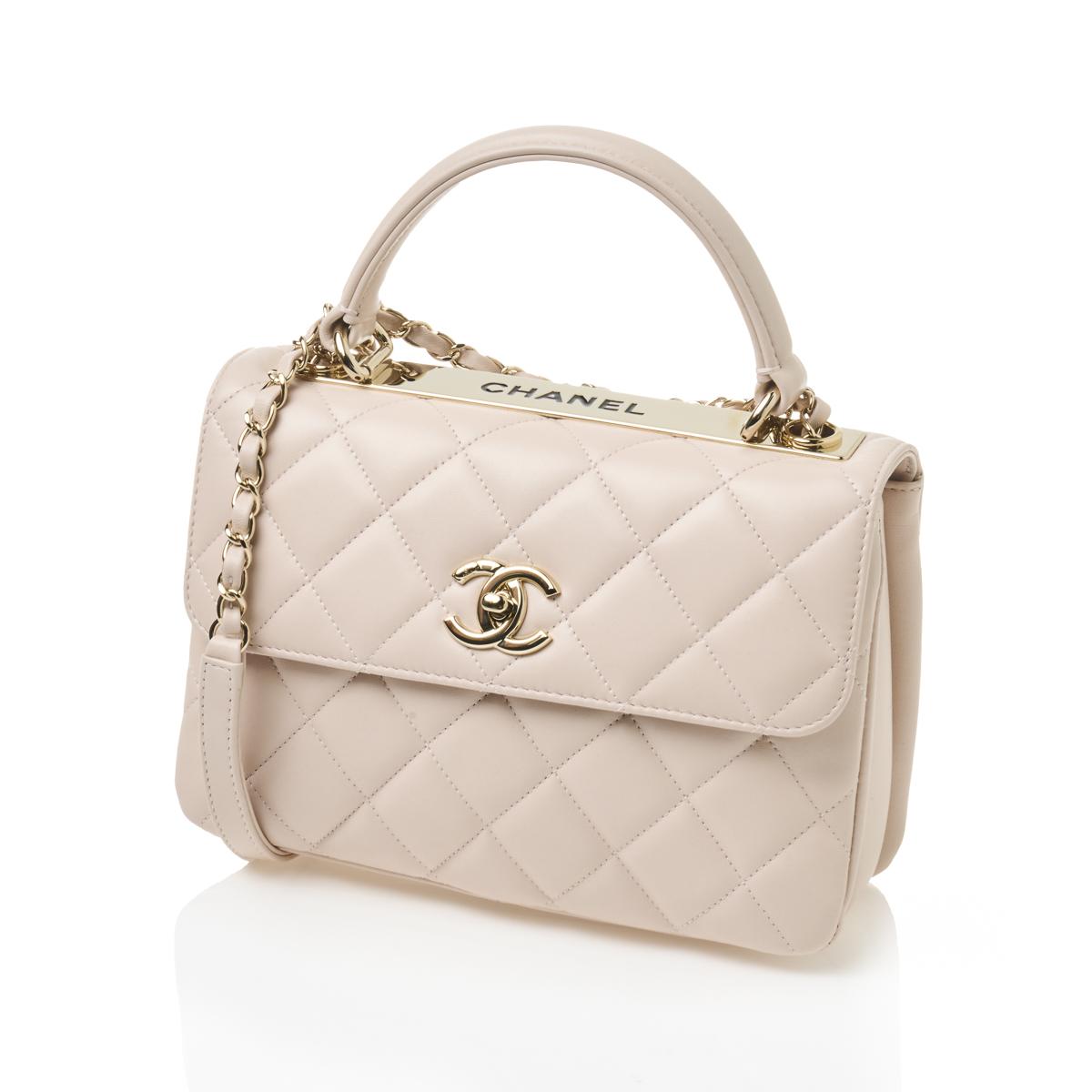 Chanel Purple Quilted Lambskin Leather Small Trendy CC Flap Bag - Yoogi's  Closet