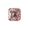 A Magnificent Square Radiant Cut Pink Diamond of 1.01cts