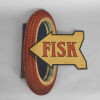 A Very Rare Fisk Flange Sign - 2