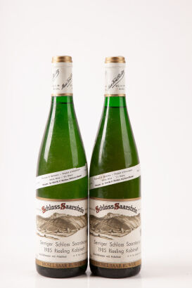 (2) 1985 Schloss Saarstein Serringer Schloss Saarstein Riesling Kabinett