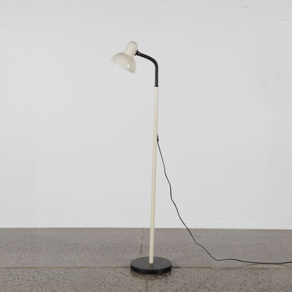 A Retro Floor Standing Reading Lamp