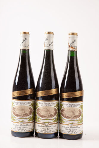 (3) 1985 Weingut Max Ferd Richter Mulheimer Helenenkloster Riesling Eiswein