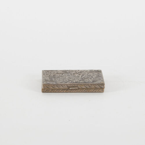 A Nickel Cigarette Case