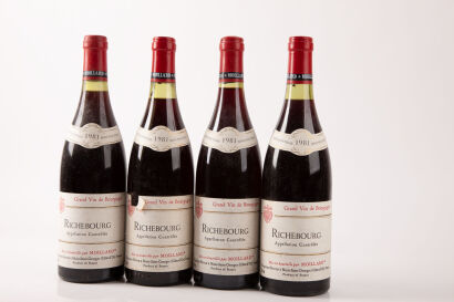 (4) 1981 Moillard Richebourg Grand Cru