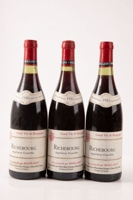 (3) 1981 Moillard Richebourg Grand Cru