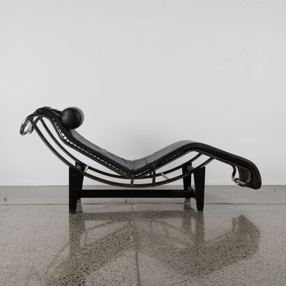 A Le Corbusier Style LC4 Lounger