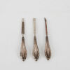 An Antique Silver Handled Manicure Set