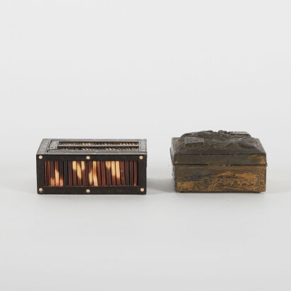 A Pair Of Trinket Boxes