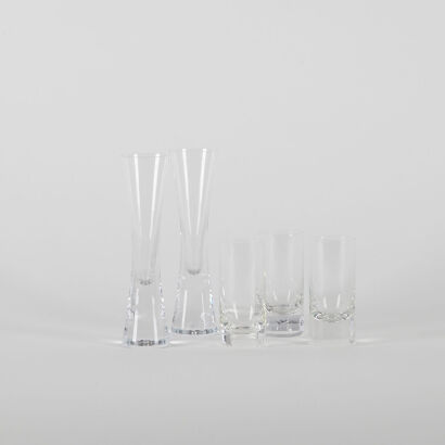 A Collection Of Krosno Glassware