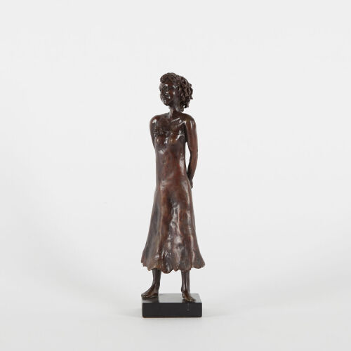 A Lady Mary Barker Bronze Statue