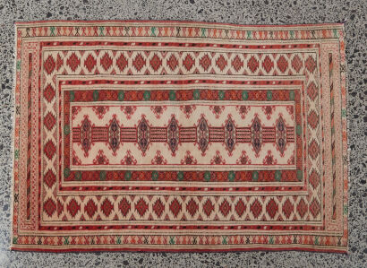 A Fine Flat Weave Rug