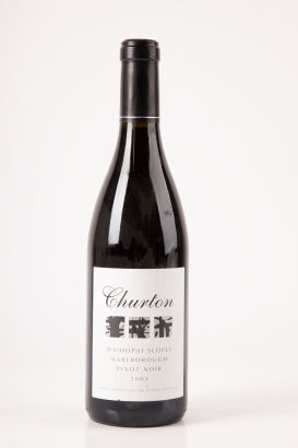 (1) 2003 Churton Waihopai Slopes Pinot Noir, Marlborough