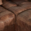 A Rare De Sede DS88 Patch Leather Modular Sofa Switzerland 1970s - 4