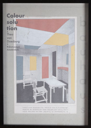 Theo Van Doesburg Color Solution Framed Print