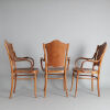 A Set of Three Vienna Secession Bentwood Chairs by J & J Kohn - 2