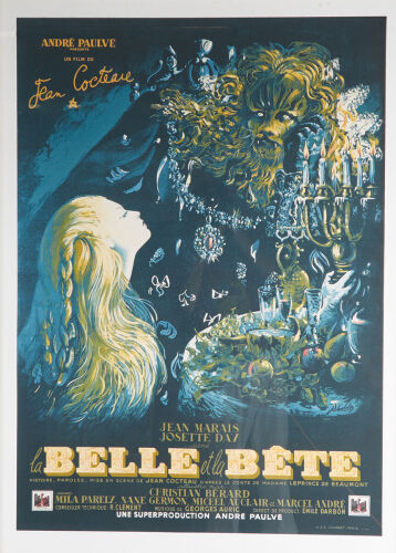A French Beauty and the Beast Print