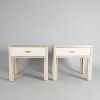 A Pair of Pierre Vandel Bedside Tables