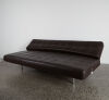 An Italian Leather Sofa Daybed by Aldo - 3