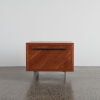 A Bespoke Walnut Side Table