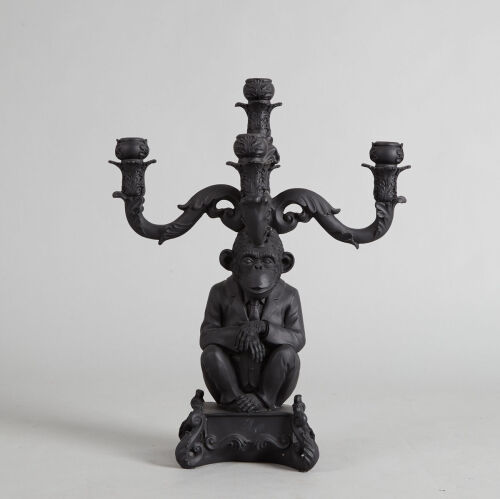 Burlesque - The Wise Chimpanzee Candelabra by Seletti
