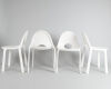A Set of Six Drop Dining Chairs by Orlandini for Infiniti