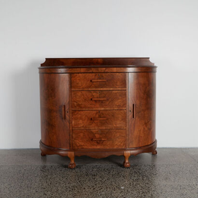 A Book-Matched Veneer Dresser