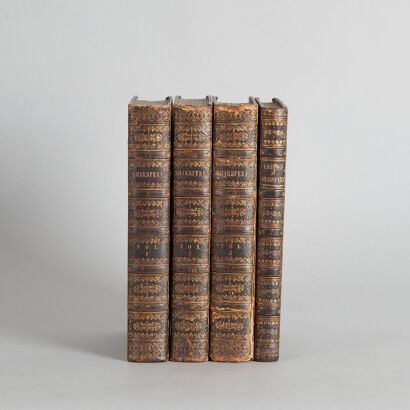 Three Volumes of the Works of Shakespeare