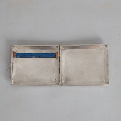 A Platinum Cigarette Case