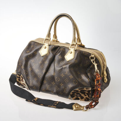 Louis Vuitton Limited Edition Monogram Leopard Stephen Bag