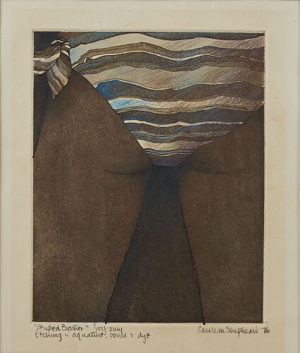 CAROLE M. SHEPHEARD Striped Bather
