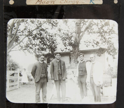 PHOTOGRAPHER UNKNOWN Maori clergy