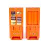 Two Orange Plastic Penny Cadburys Chocolate Machines