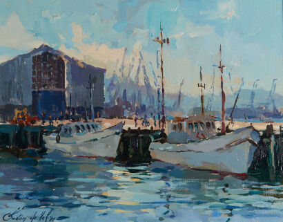 GASTON DE VEL Wellington Wharves