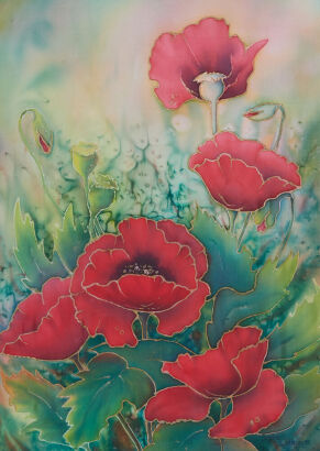 ZETA WILKINS Red Poppies