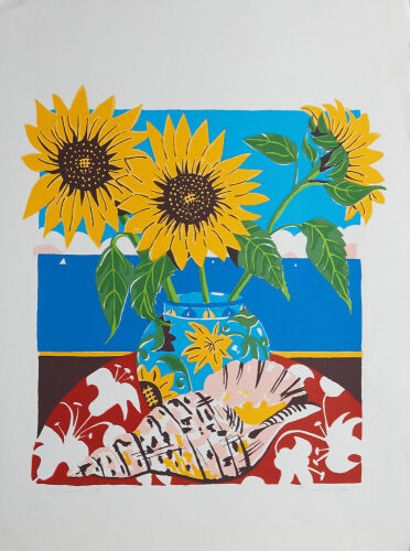 PAMELA WOLFE Sunflowers