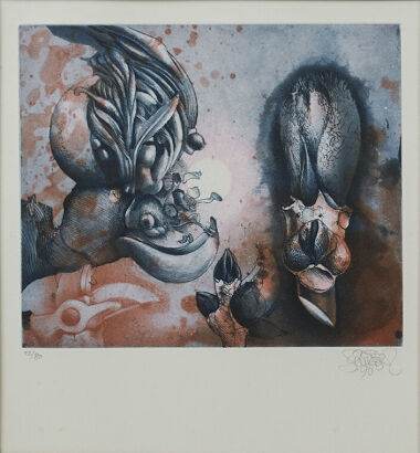 ARTIST UNKNOWN Plants 1990