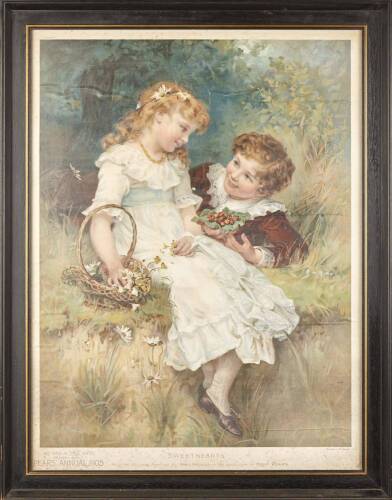 A Framed Pears Lithographic Print