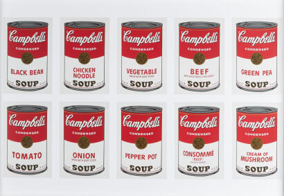 AFTER ANDY WARHOL Campbell's Soup Cans