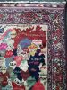 An Old Map Persian Wool Rug - 2