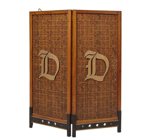 A Magicians Bi-Fold Table Screen