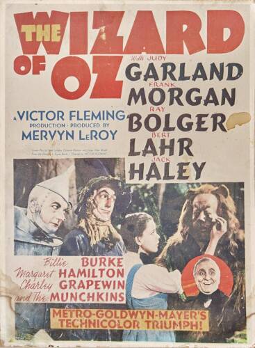 An Original 'Wizard of Oz' Movie Poster
