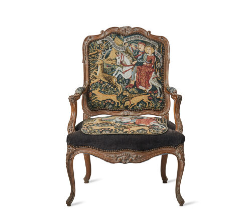 A Louis XV Style Fauteuil