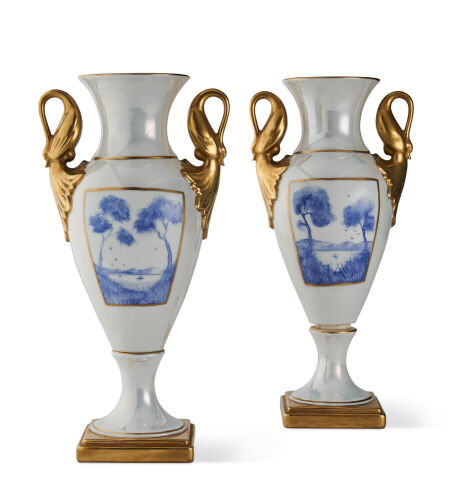 A Pair of Kaiser Vases